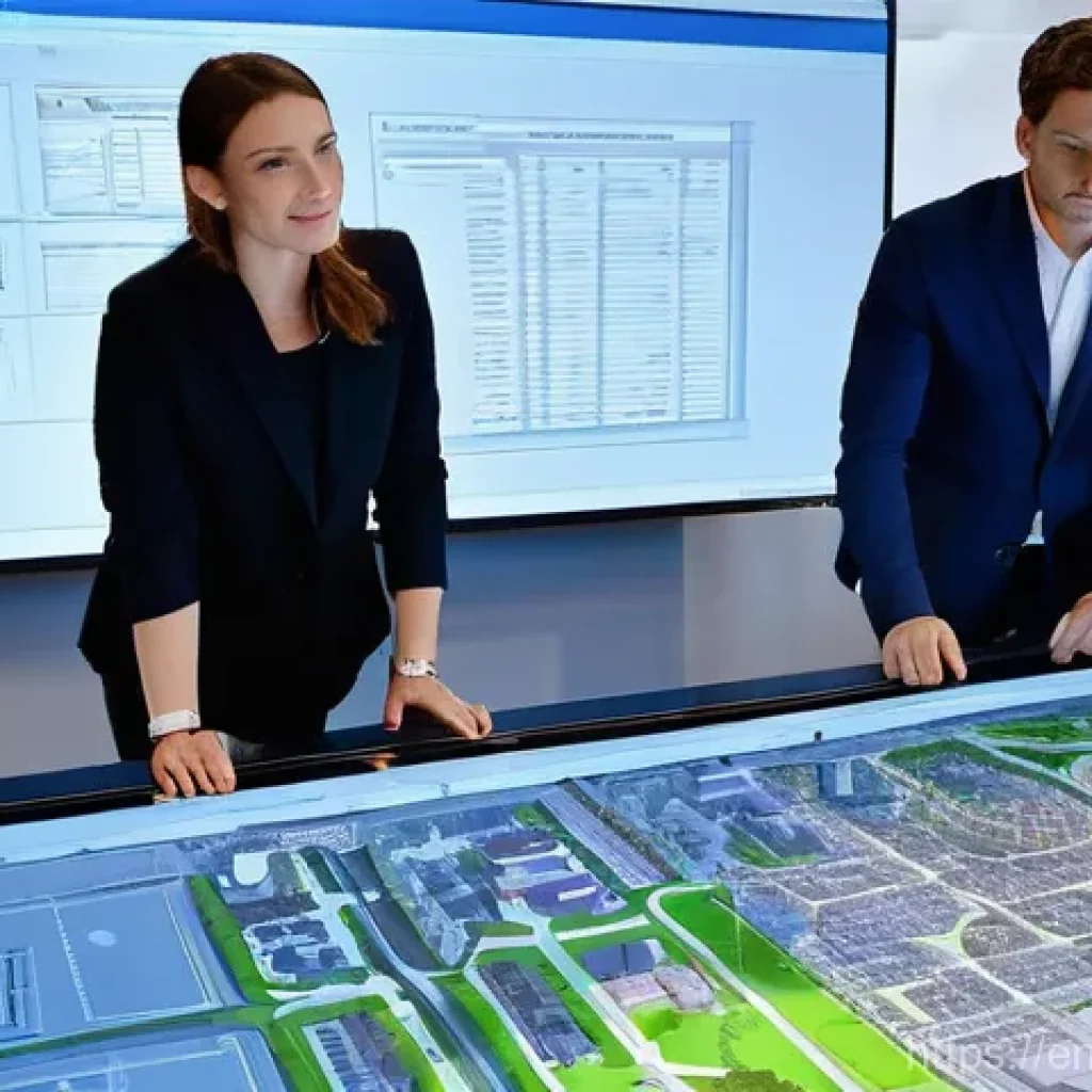 소방안전관리사 자격증의 활용 분야 - **Prompt:** A diverse group of professional architects and engineers, dressed in smart casual busine...